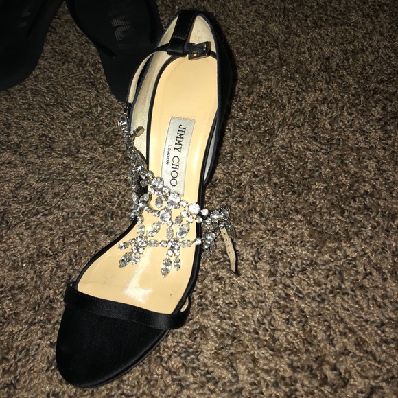 Jimmy Choo Shoes - Jimmy Choo Satin heels